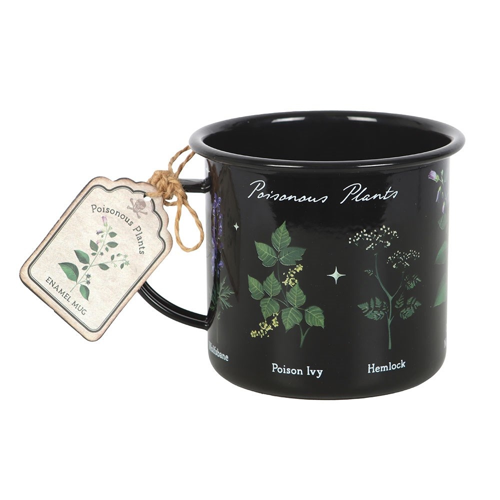 Something Different - Poisonous Plants Enamel Tasse - Mehrfarben